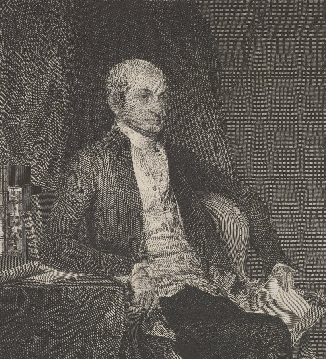 John Jay, 1834. by Asher Brown Durand