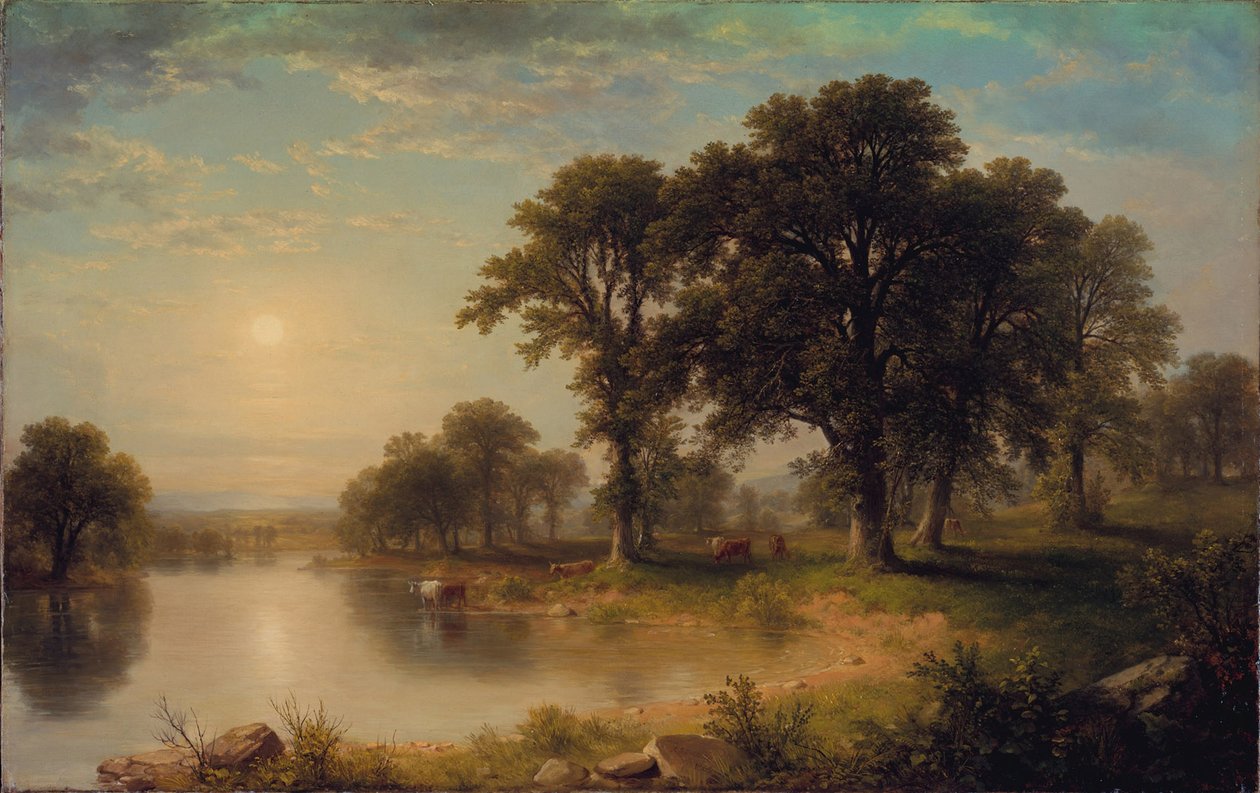 Yaz Öğleden Sonrası, 1865 by Asher Brown Durand