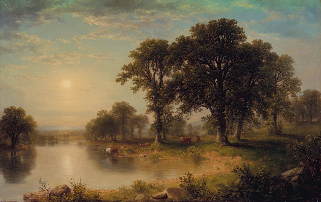 Yaz Öğleden Sonrası, 1865. by Asher Brown Durand