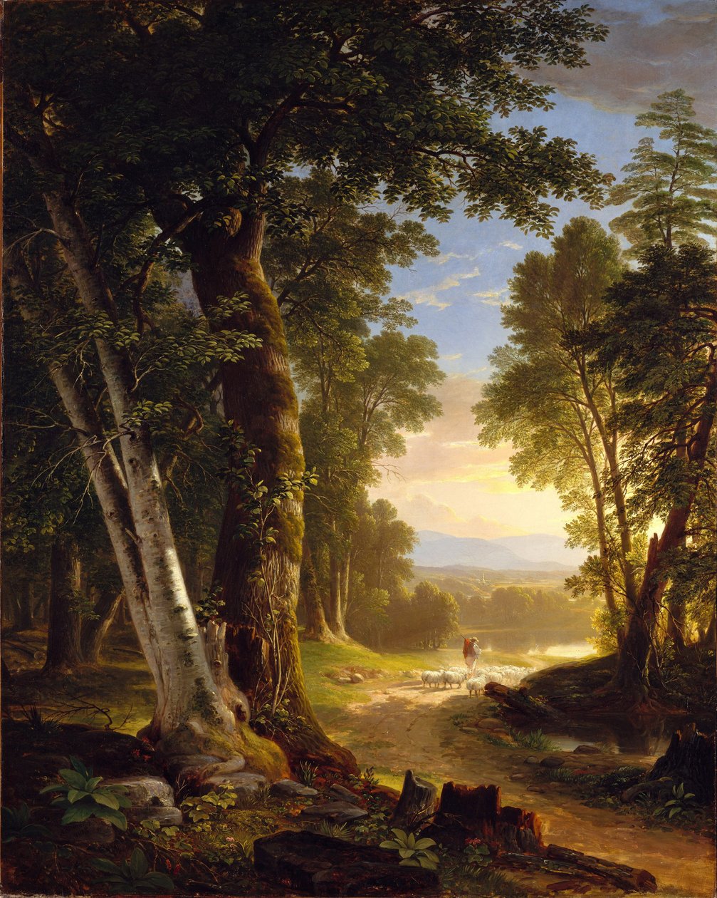 Kayınlar, 1845 by Asher Brown Durand