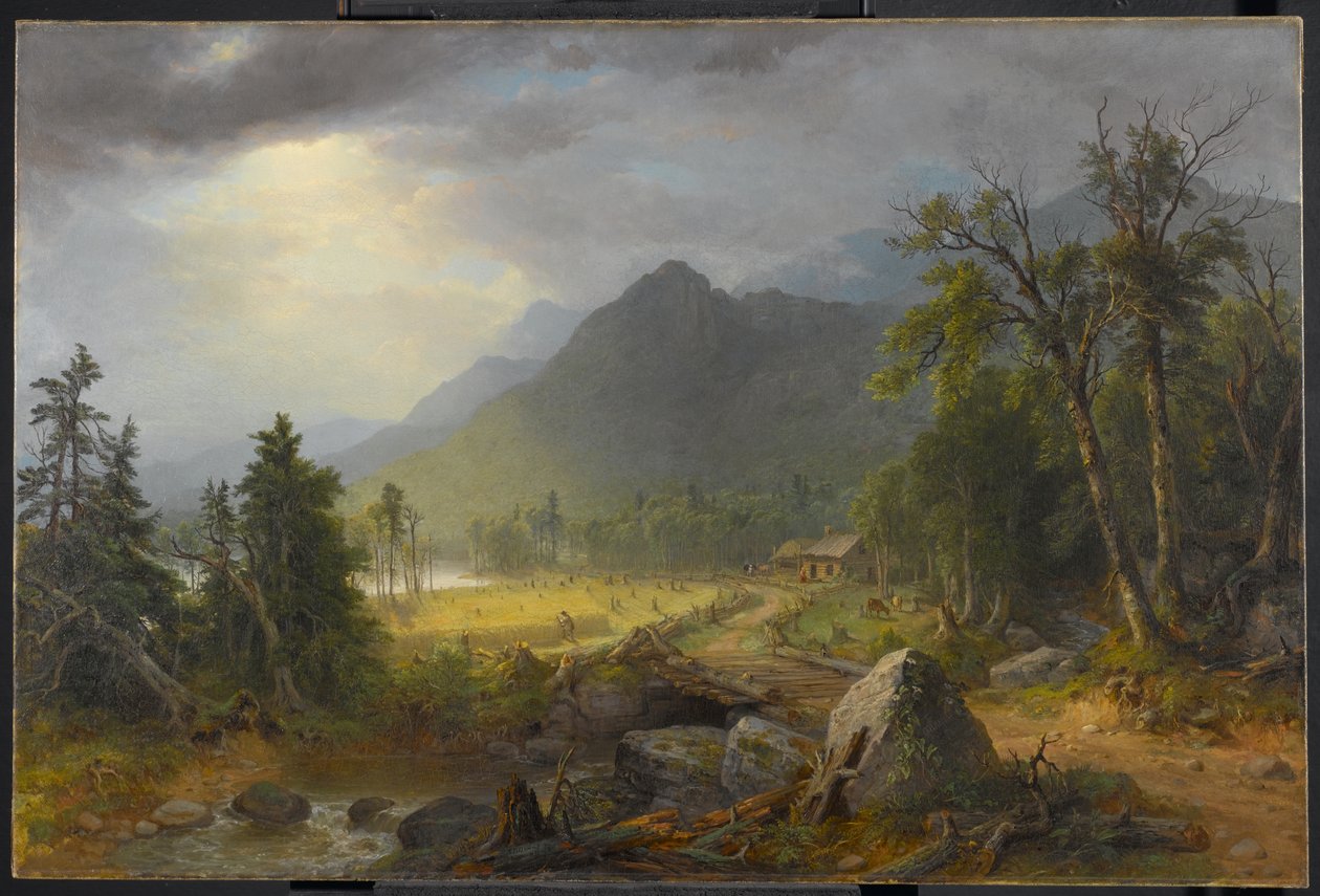Vahşi Doğada İlk Hasat, 1855 by Asher Brown Durand