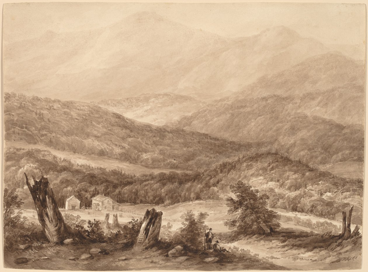 Beyaz Dağlar (?) by Asher Brown Durand