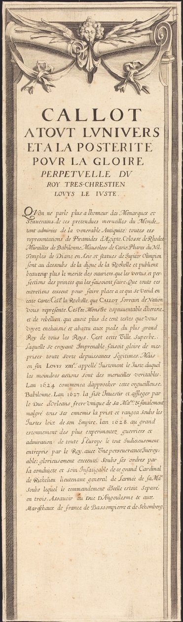 La Rochelle Kuşatması [levha 4/16; set, 1952.8.97-112] içerir by Assistant of Jacques Callot