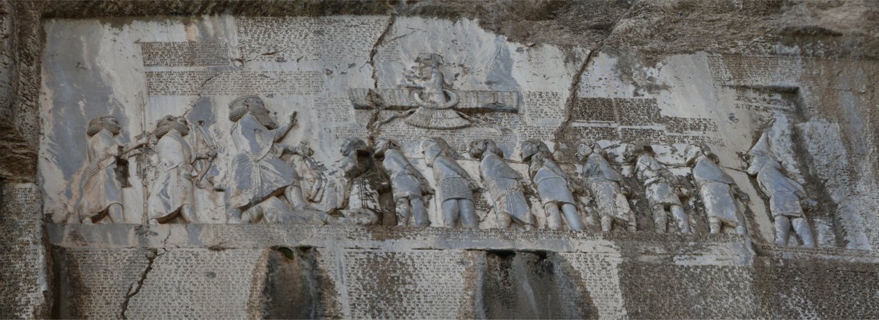 Darius Ben Büyük. Behistun Yazıtı, MÖ 6. yy by Assyrian