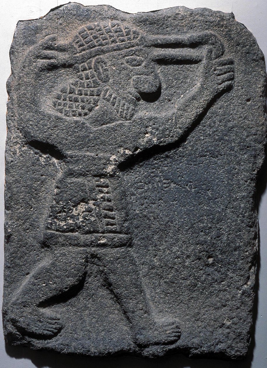 Sapan atan figür, Tell Halaf by Assyrian