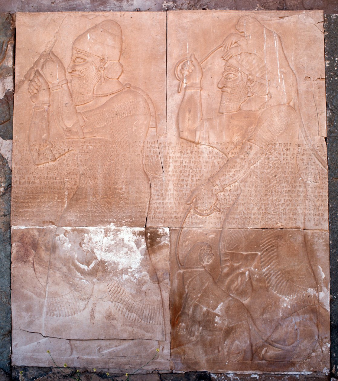 Bir kabartmanın görünümü, MÖ 9.-7. yy by Assyrian