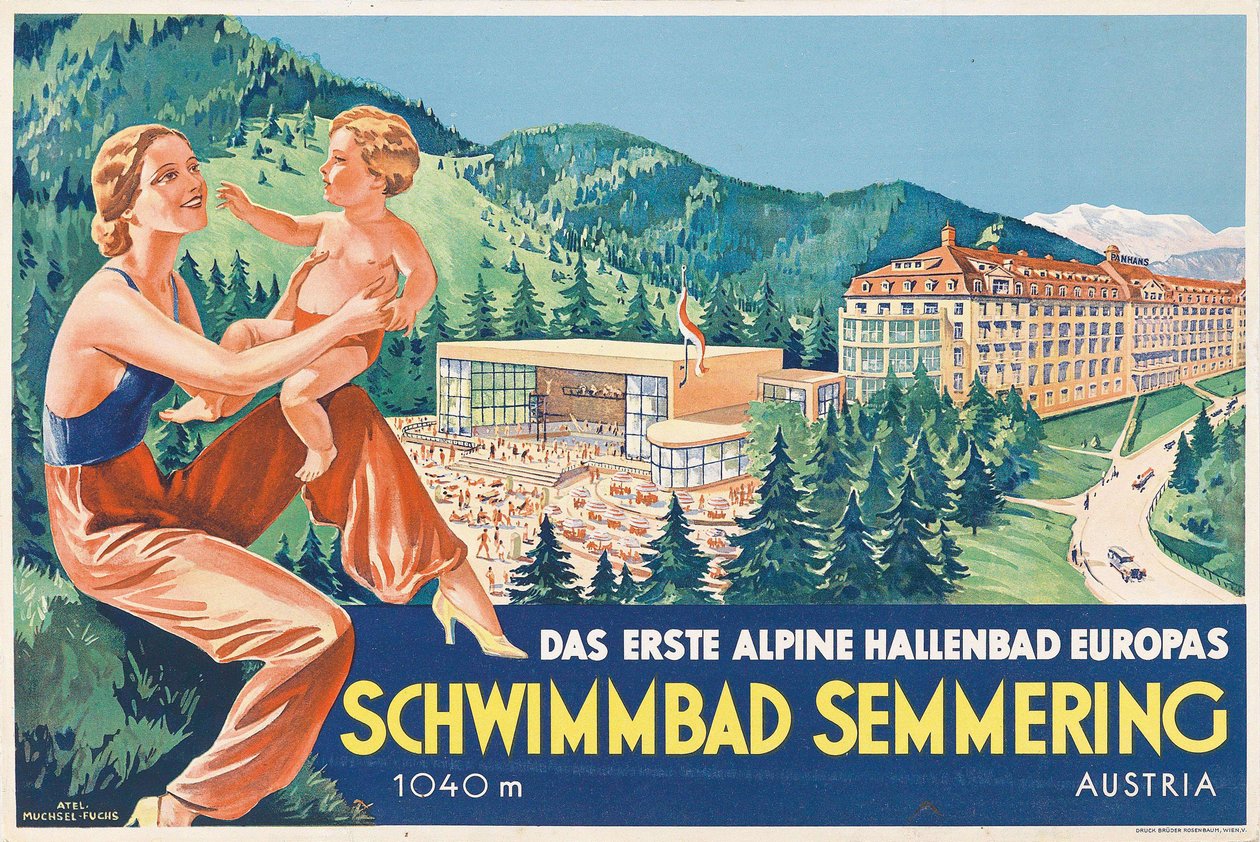 Yüzme havuzu, 1930