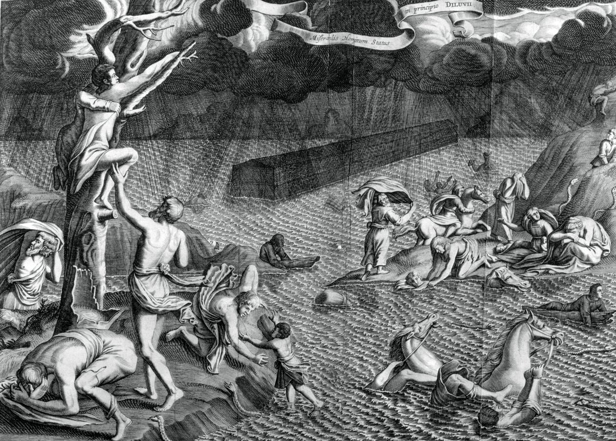 Tufan Sahnesi, 1675 by Athanasius Kircher