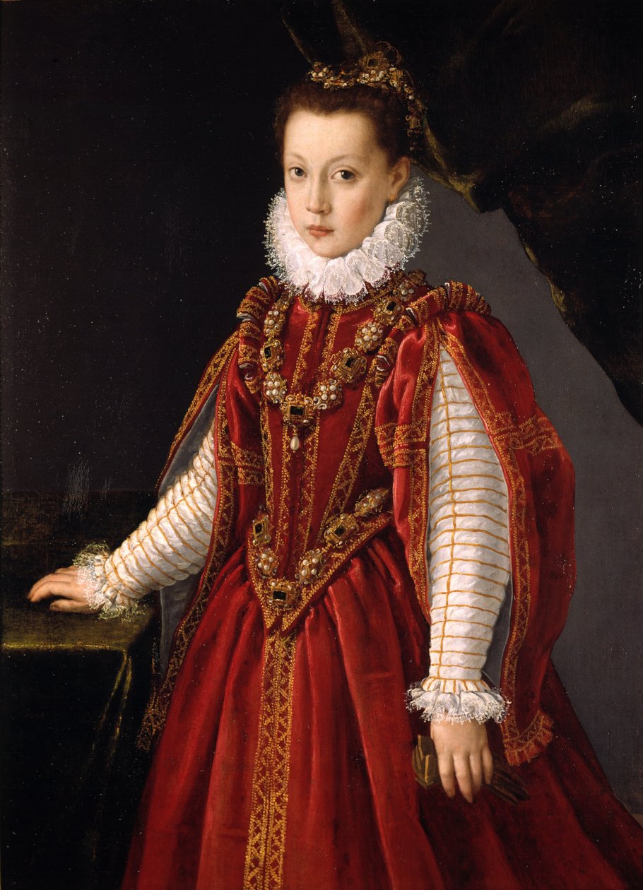genç bir bayanın portresi by Atribuido a Sofonisba Anguissola