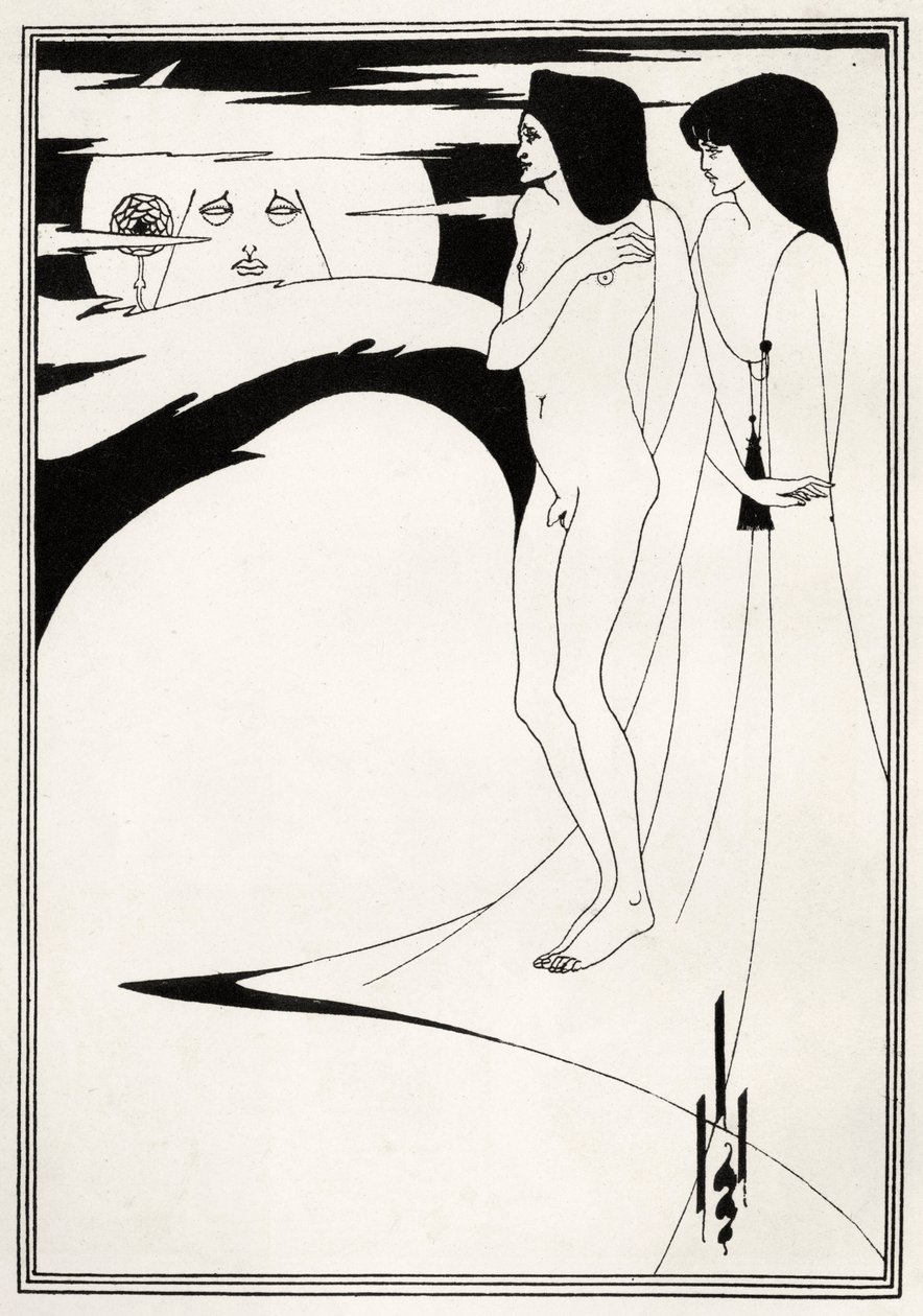 Charles Dickens imico by Aubrey Beardsley