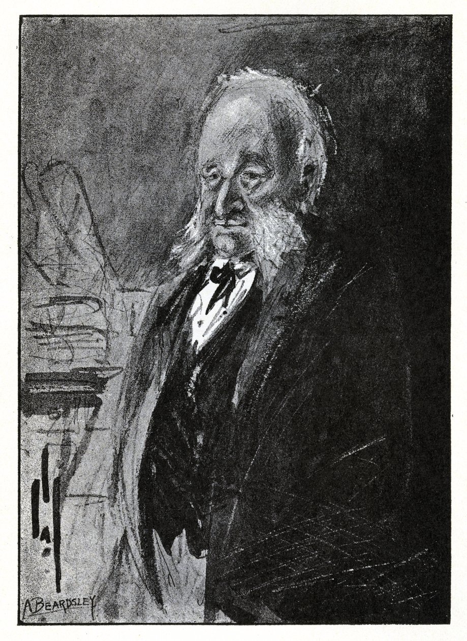 Jules Feribotu, 1893 (yıkama) by Aubrey Beardsley