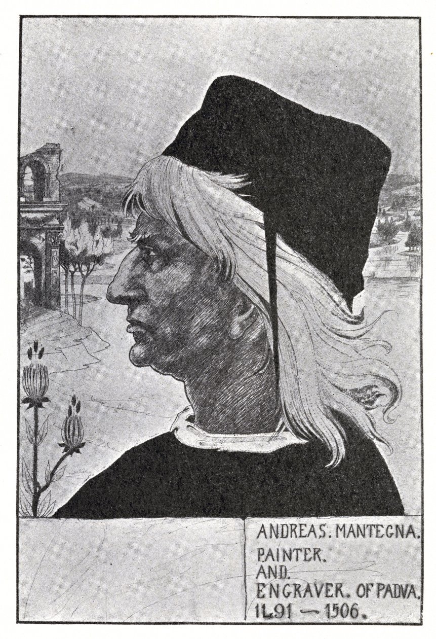 ಮಾಂಟೆಗ್ನಾ ಭಾವಚಿತ್ರ, 1899 ಟರ್ಕ್ by Aubrey Beardsley