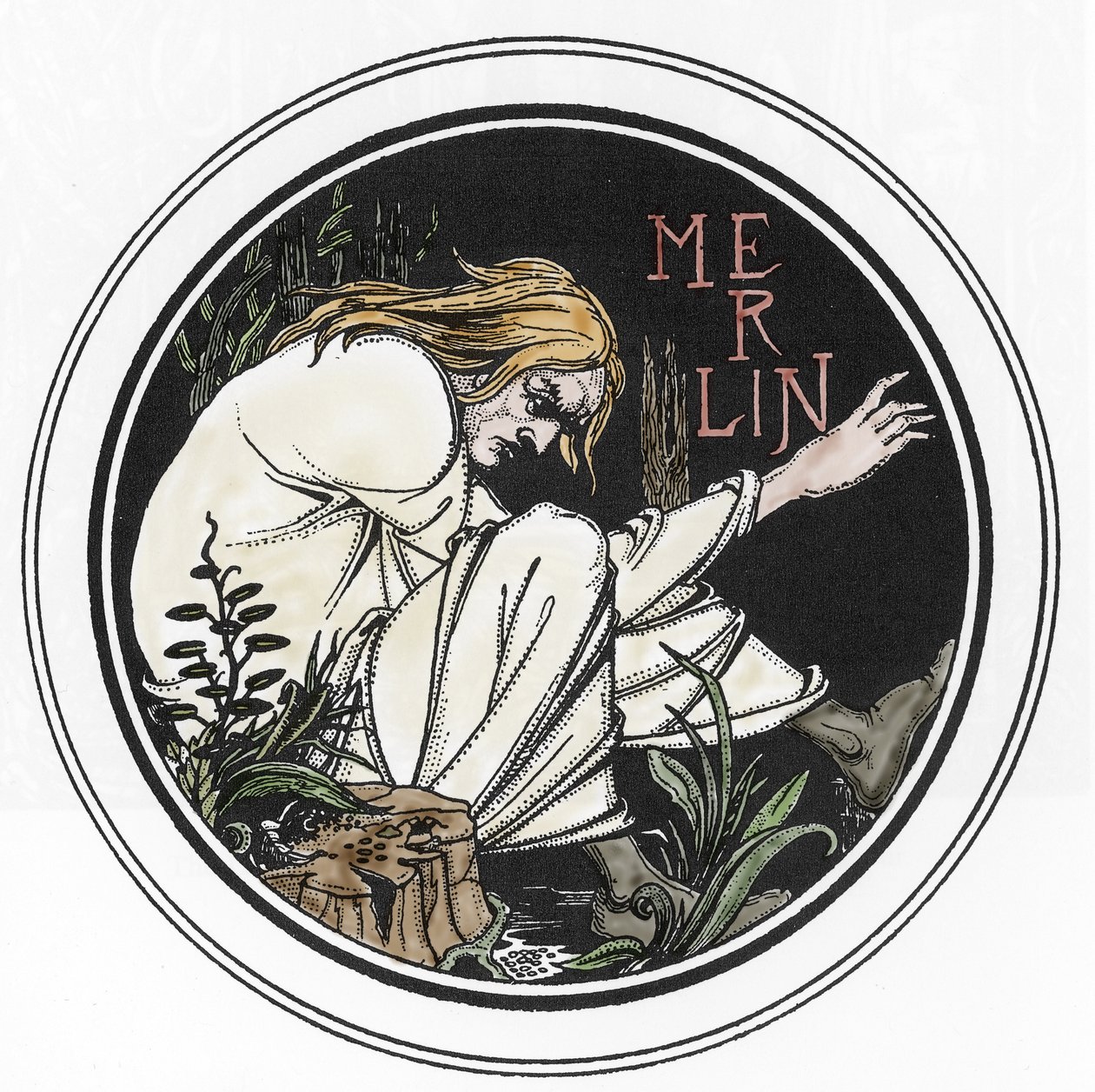 Arthur Efsanesi: “Büyücü Merlin”” Sir Thomas Malory