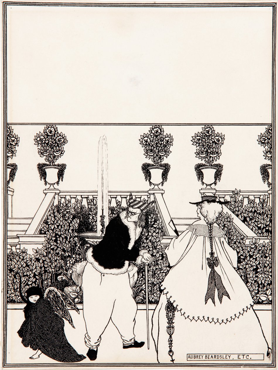 The Savoy için Kapak Tasarımı, 1896 by Aubrey Beardsley