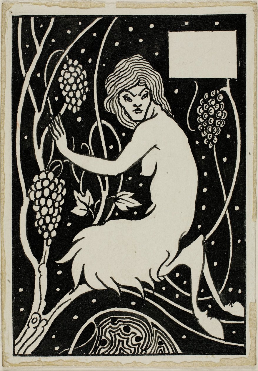 Dekoratif Çalışma: Satir by Aubrey Beardsley