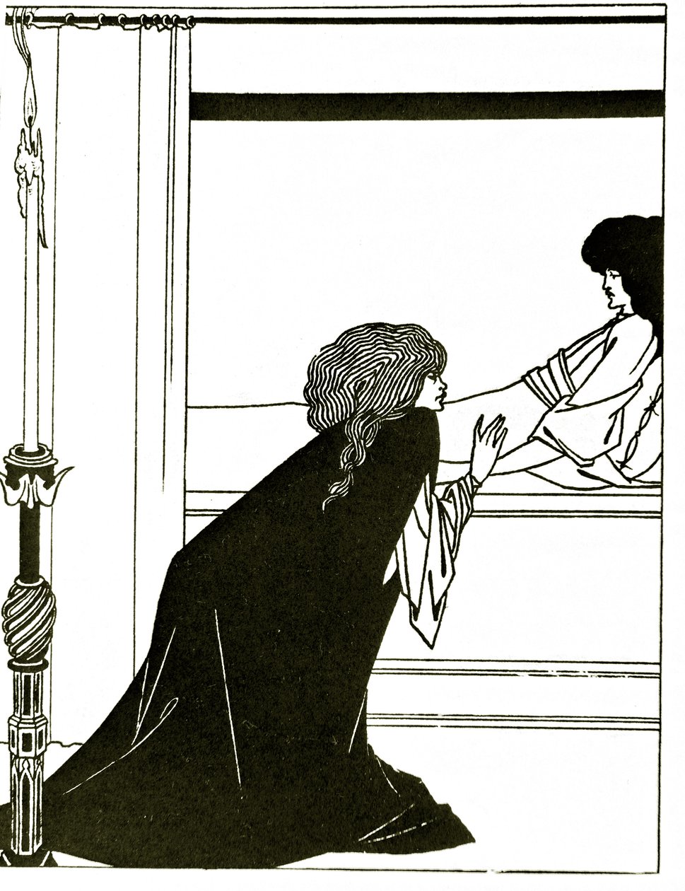 Lamour, 1894 dolayları by Aubrey Beardsley