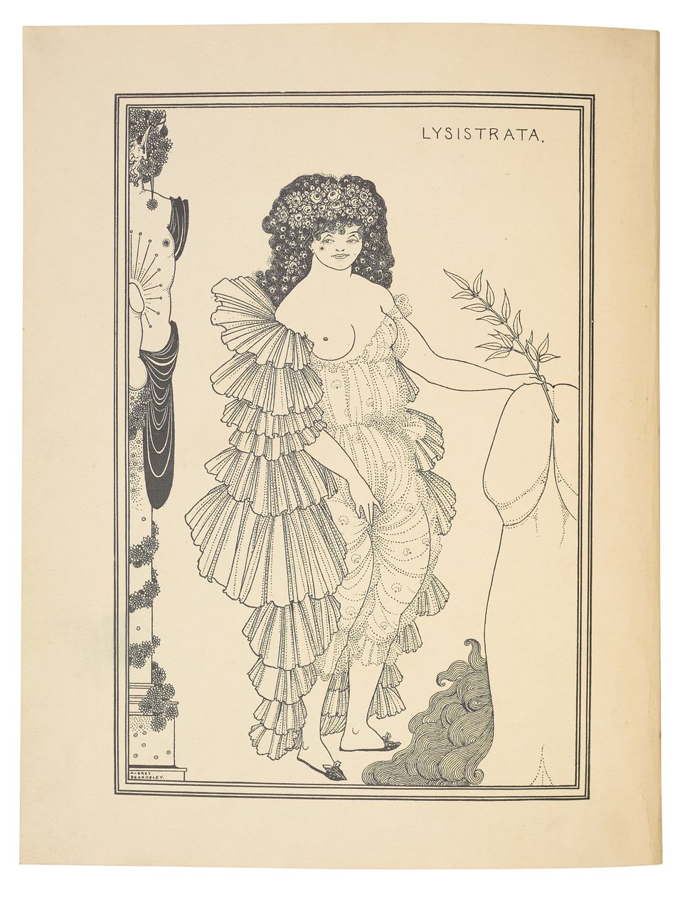 Lysistrata, 1896 by Aubrey Beardsley