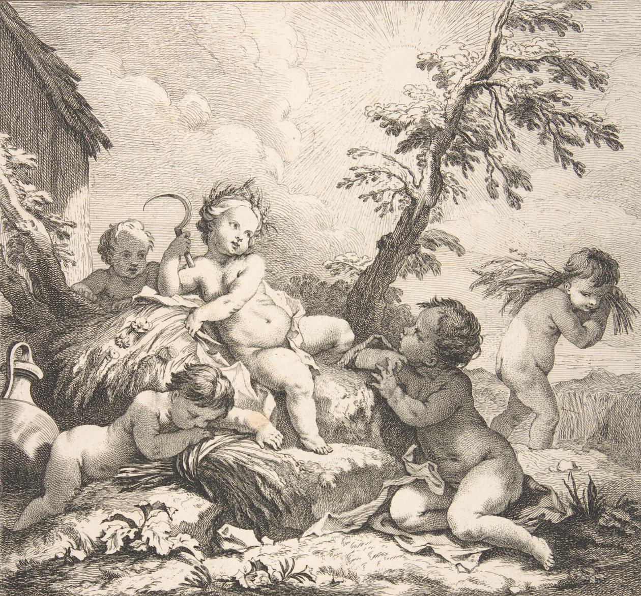 Yaz, 1735 by Audran Benoit II