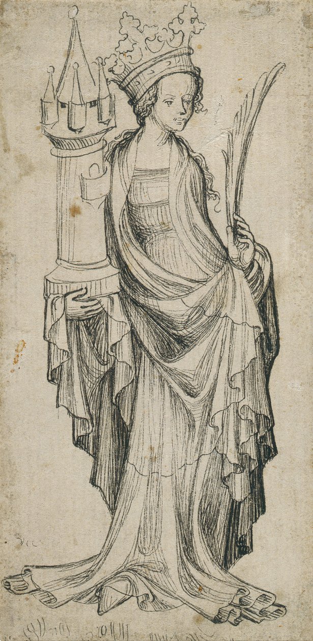 Aziz Barbara by Augsburger Meister