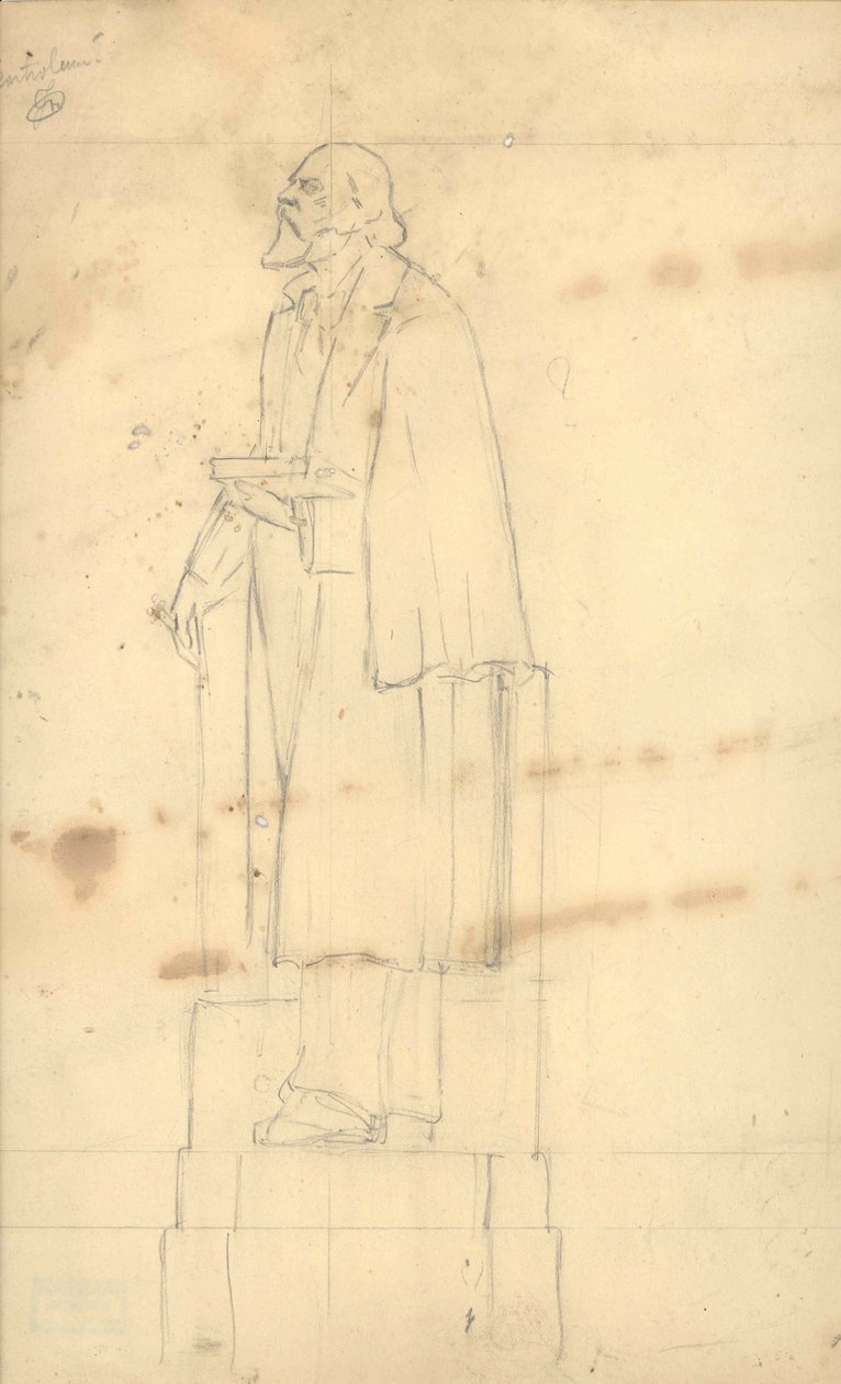 Pierre Cuypers Cuypershuis Heykeli by August Falise