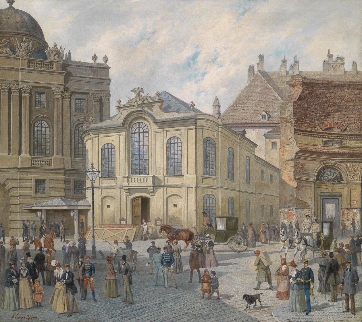 Viyana, eski Burgtheater