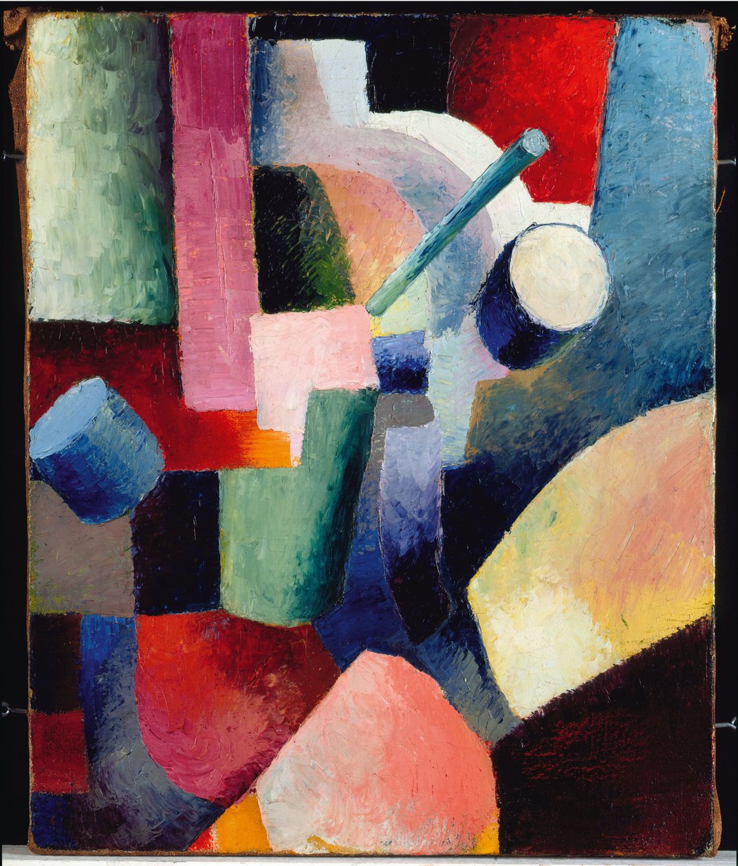 Formların Renkli Kompozisyonu by August Macke