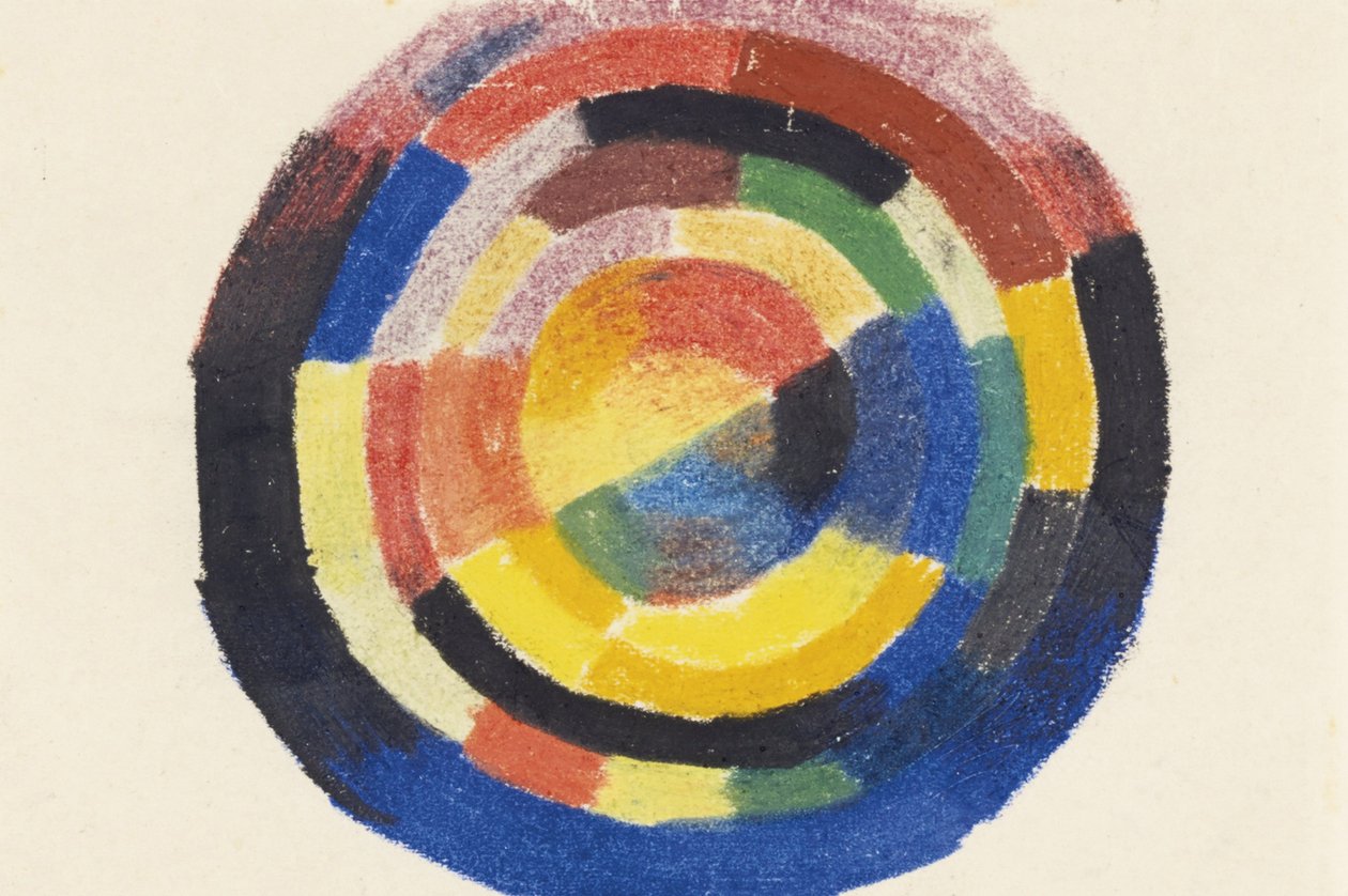 renk tekerleği by August Macke