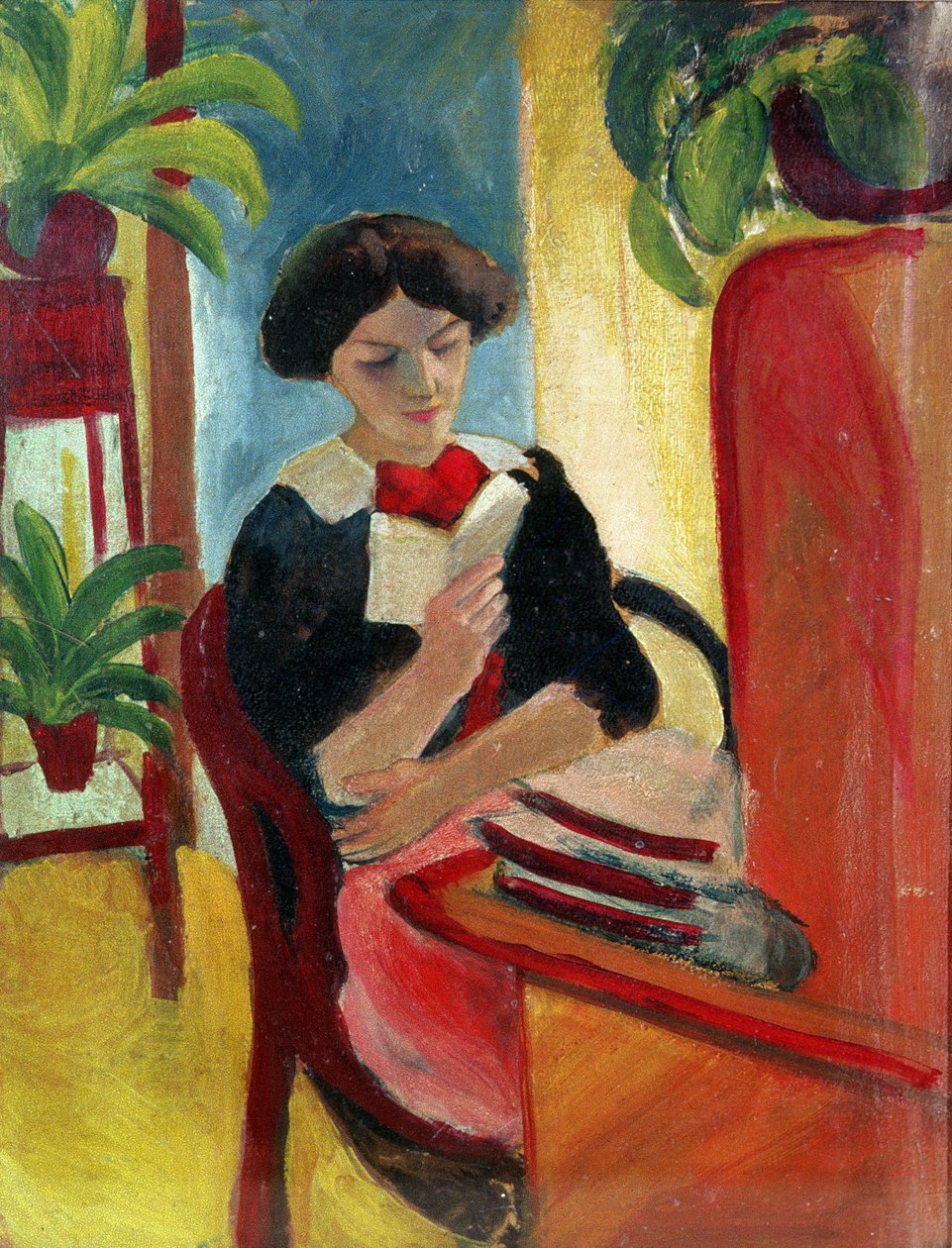 Elizabeth Reading by August Macke