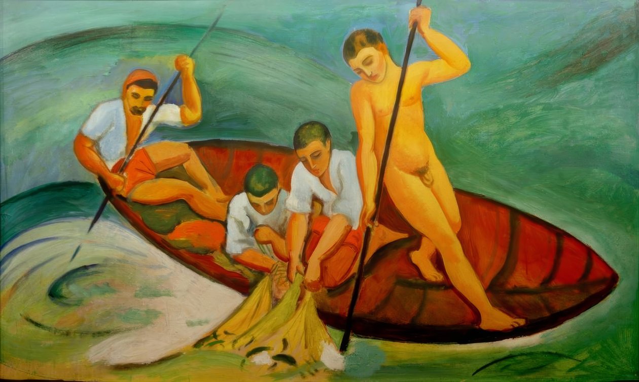 büyük mesafe by August Macke