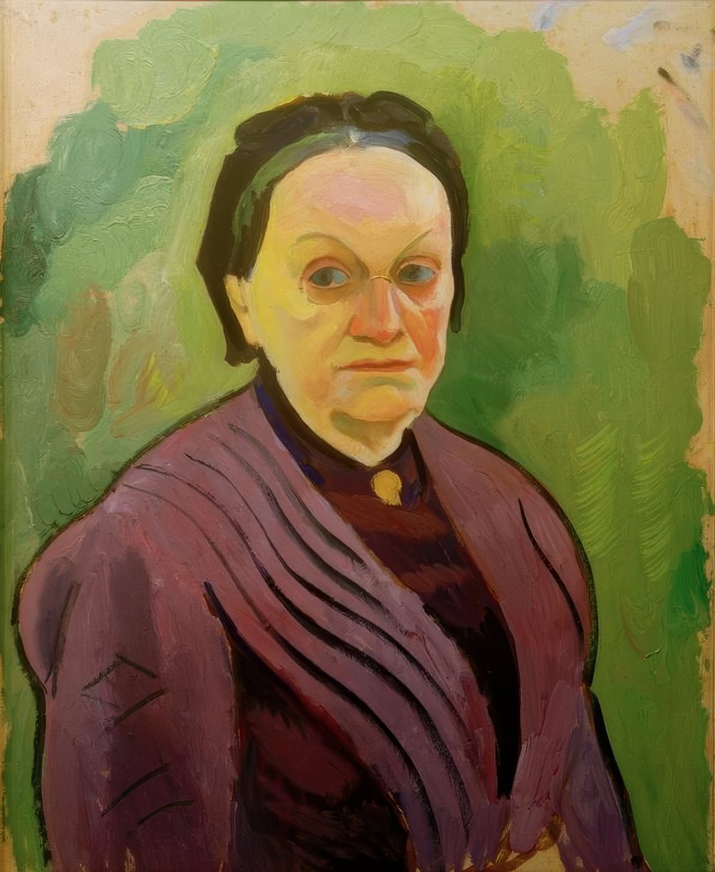 Portre çalışması Katharina Koehler by August Macke