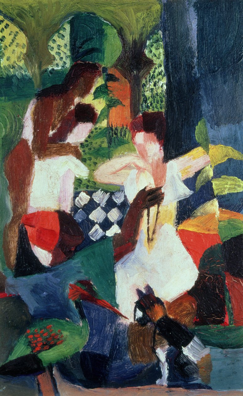 Türk Kuyumcusu by August Macke