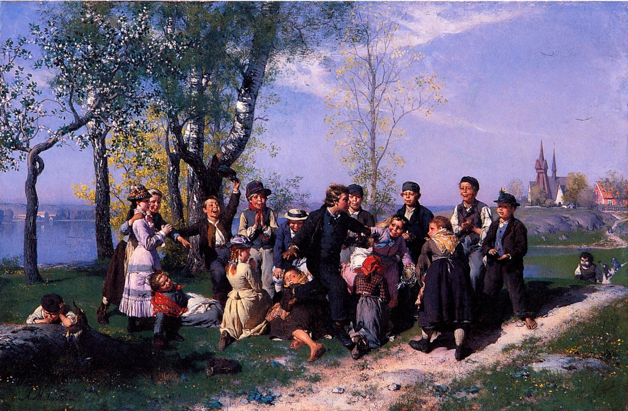 dana derisi dokuma by August Malmström