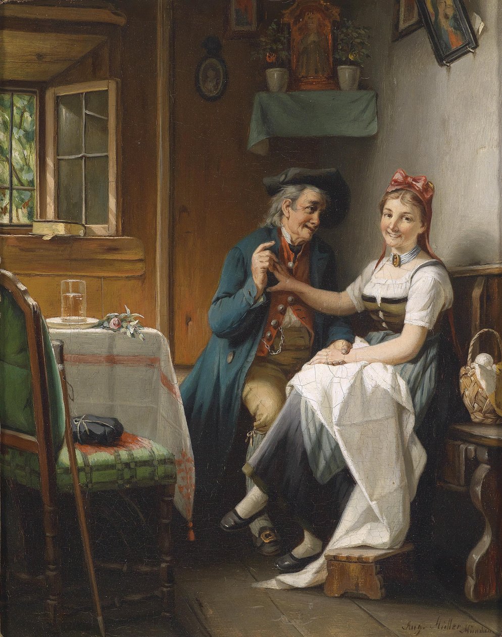 Der Verehrer by August Muller