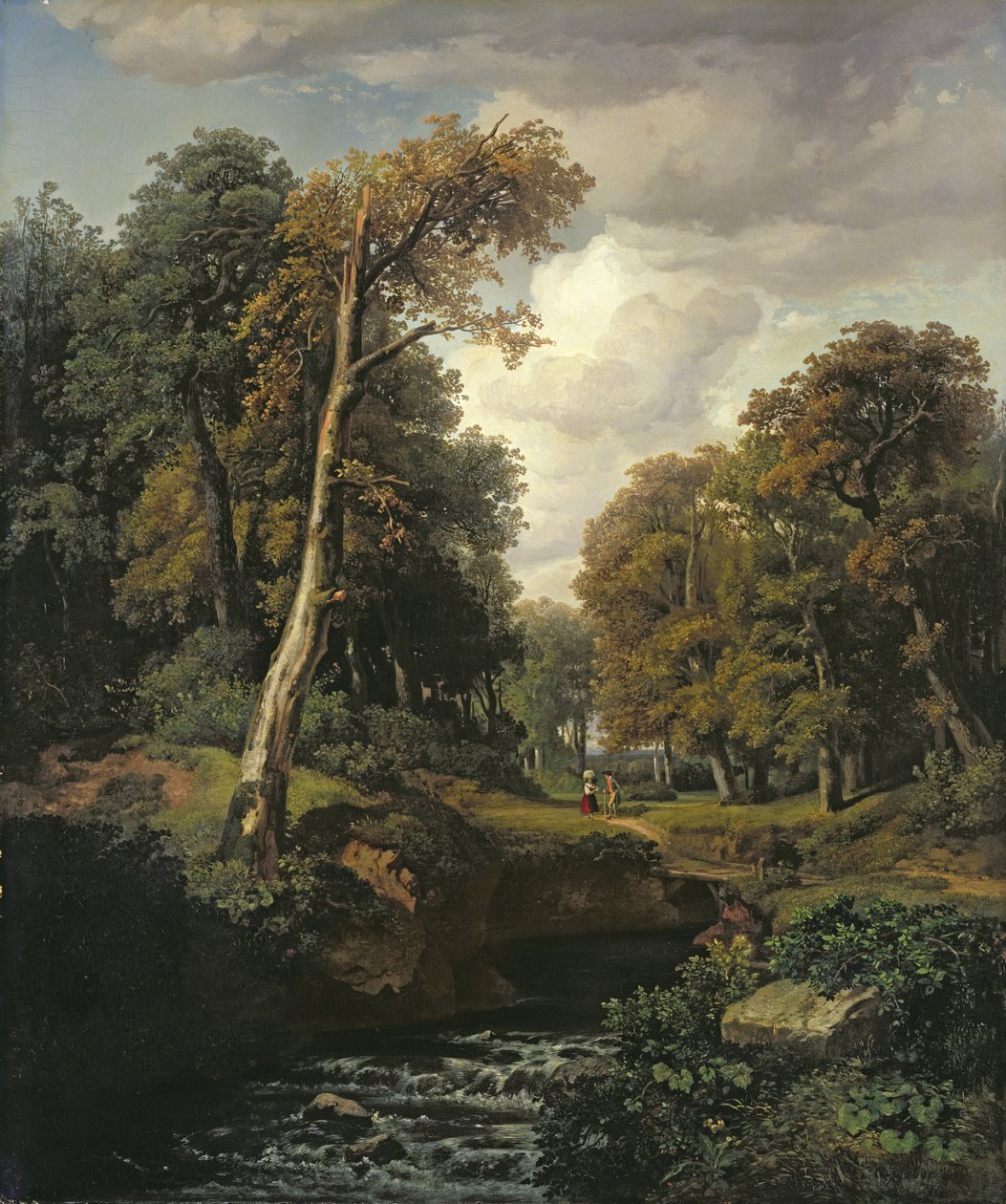 Manzara, 1850 by August Weber
