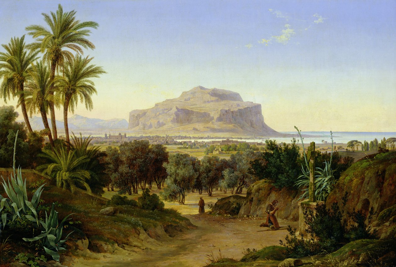Pellegrino Dağı ile Palermo