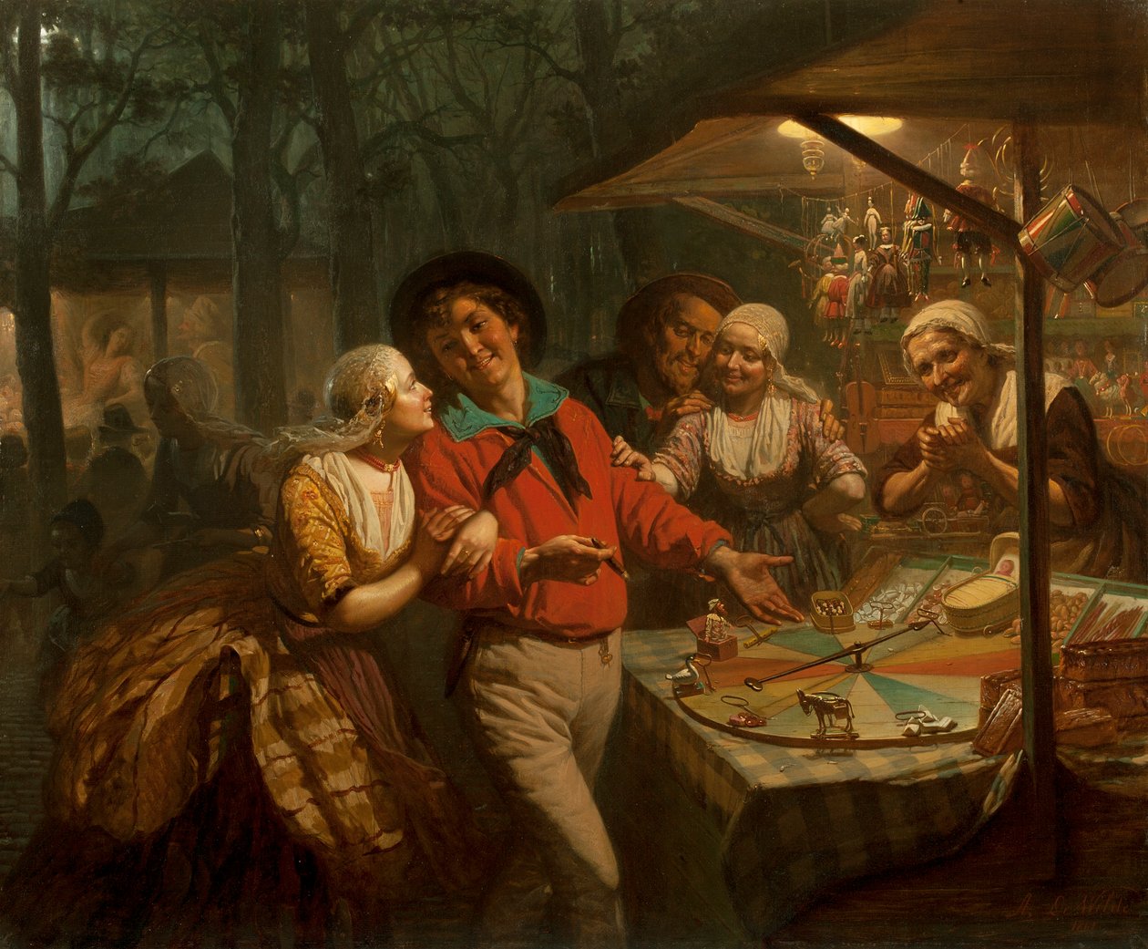 Çarkıfelek, 1861 by August de Wilde