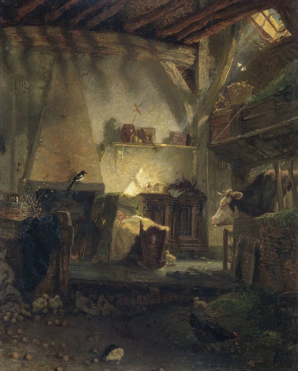 iyi korunan bebek by August Allebe