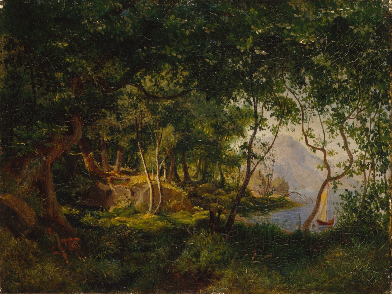 Peyzaj çalışması by August Cappelen