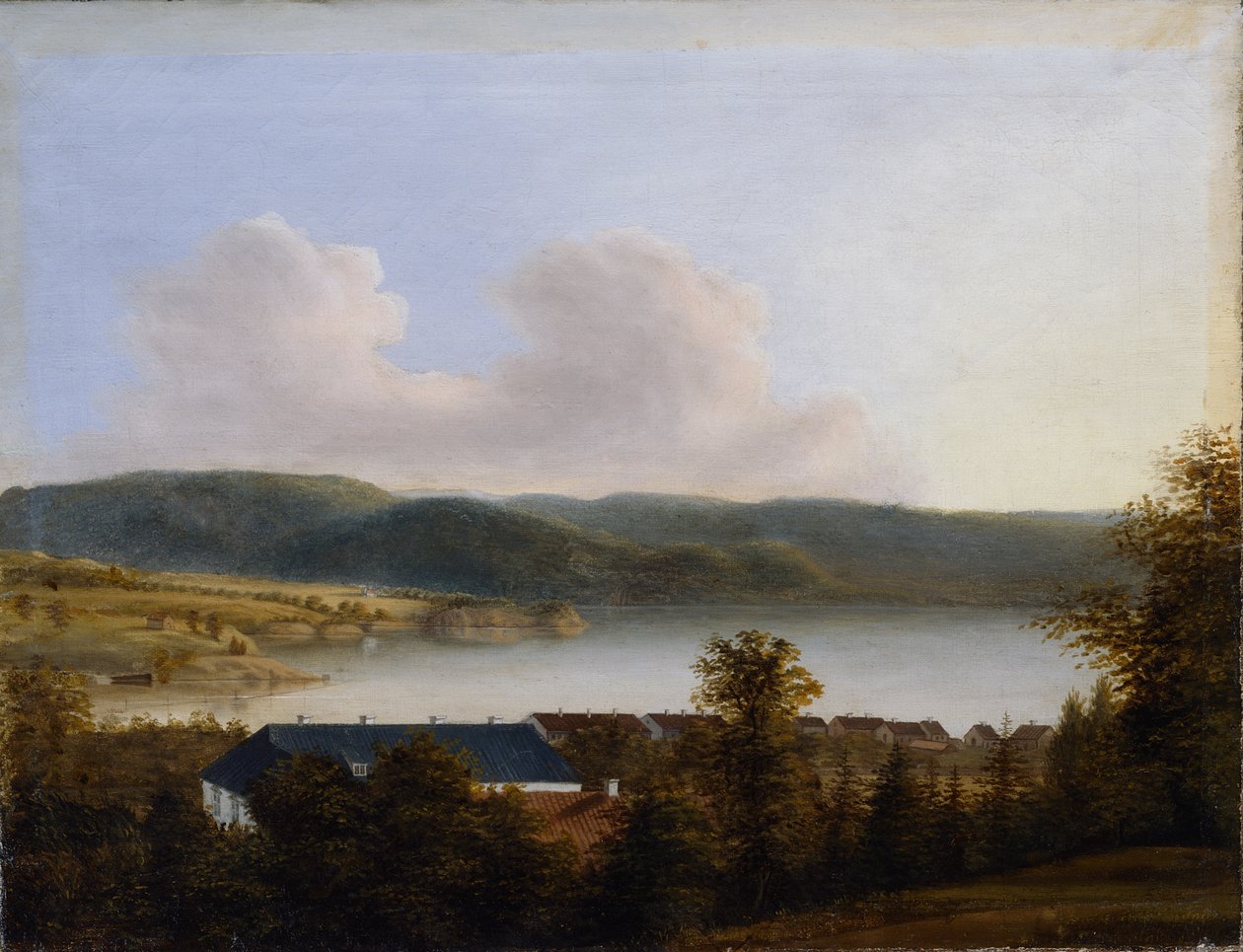 Norsjo üzerinden görünüm by August Cappelen