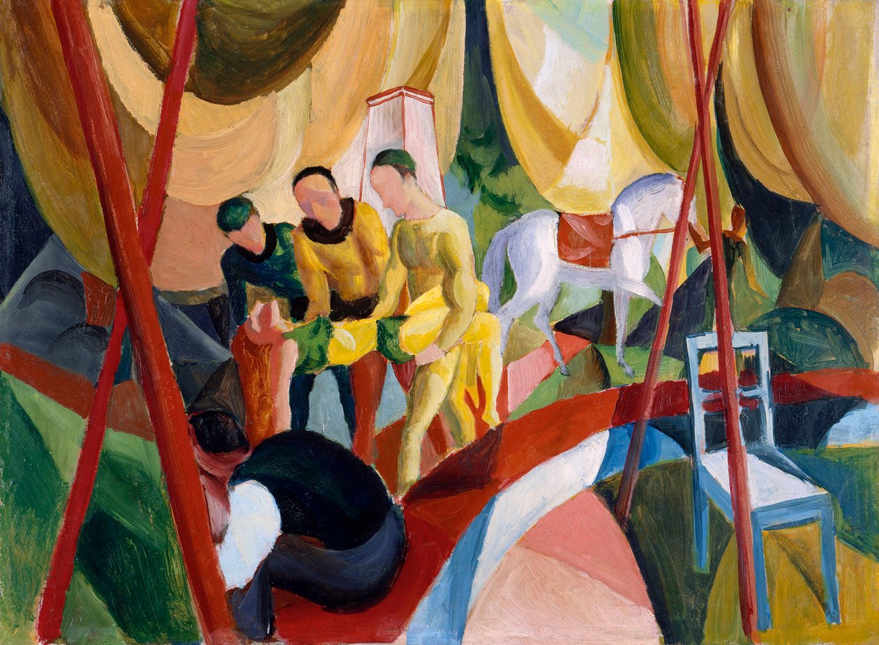 Sirk, 1913 by August Macke