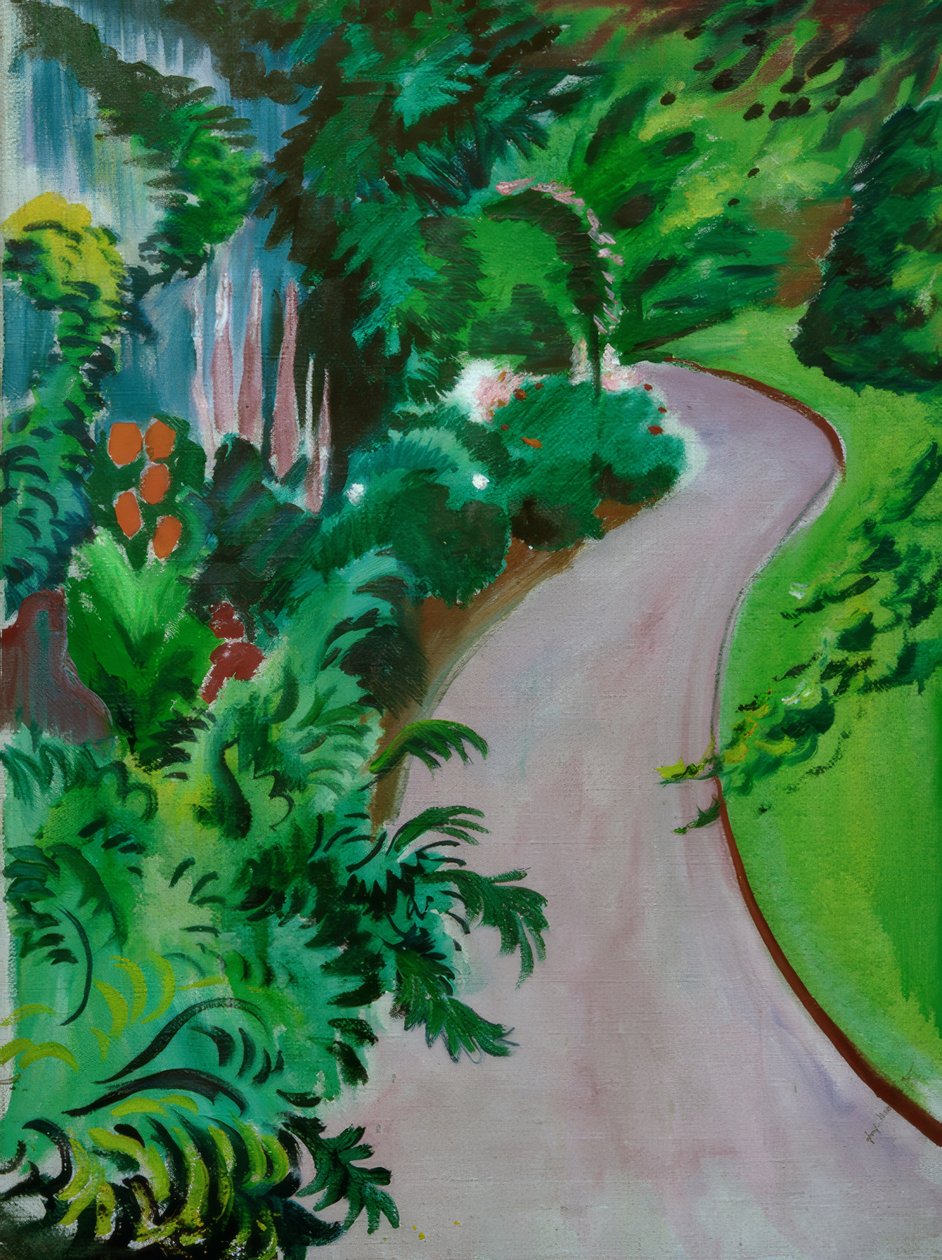 Gartenweg by August Macke
