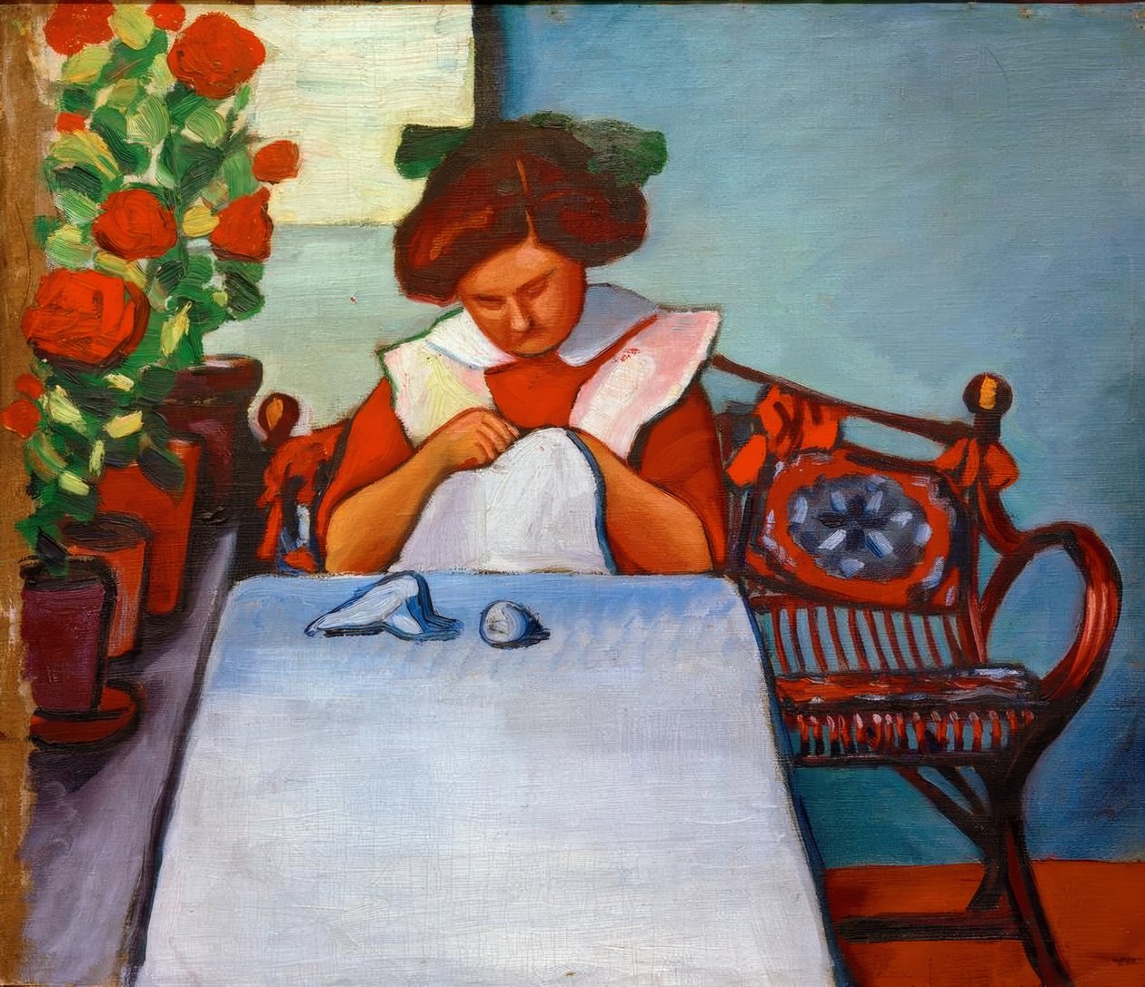 Masada Grete Thuar by August Macke
