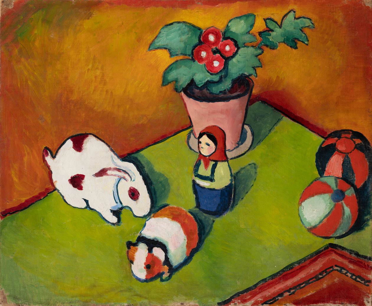 Küçük Walter#39;ın Oyuncakları by August Macke