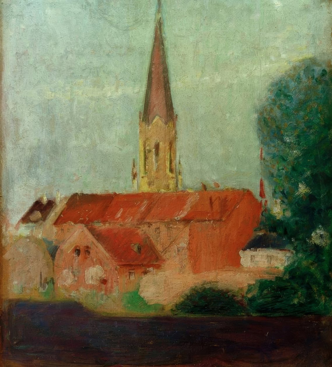 Marienkirche by August Macke