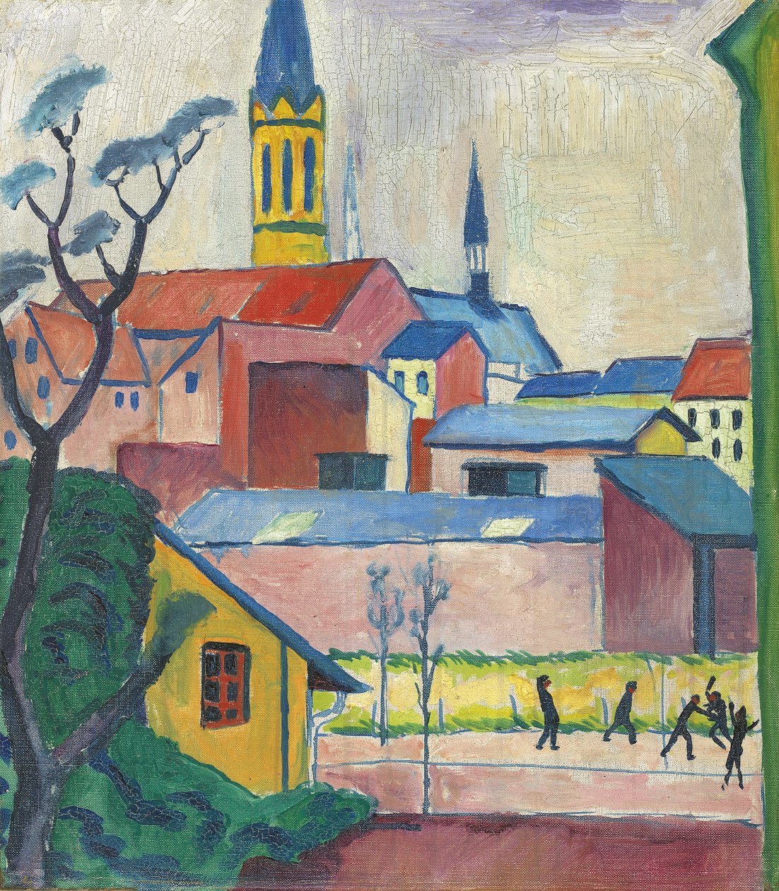 Marienkirche, 1911 by August Macke