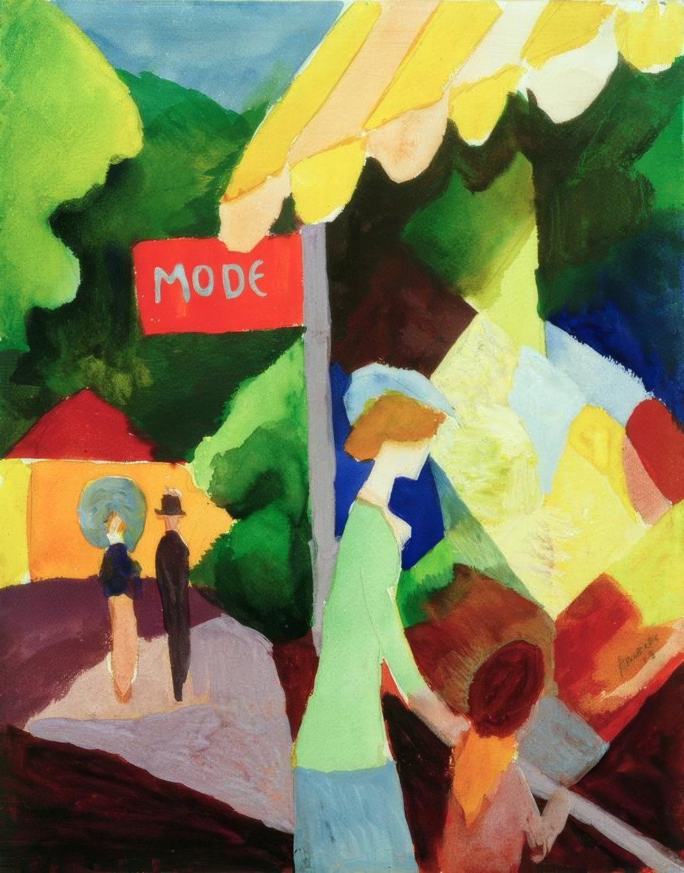 moda vitrin by August Macke