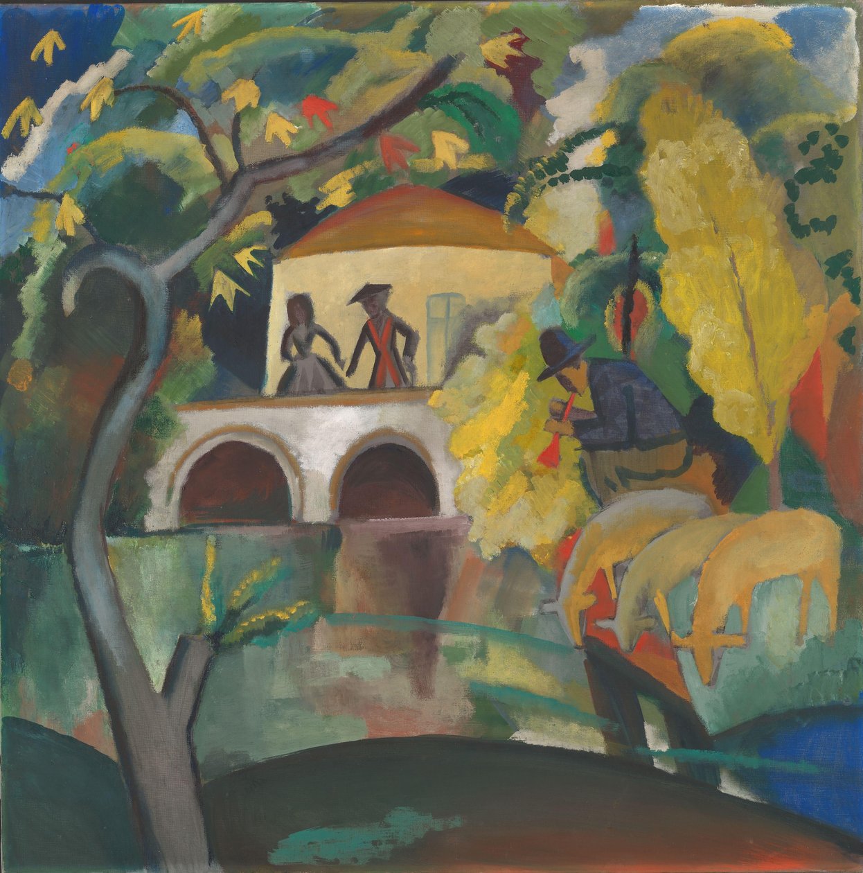 Rokoko by August Macke