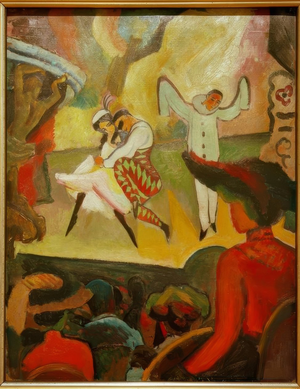 Rus balesi İ. by August Macke