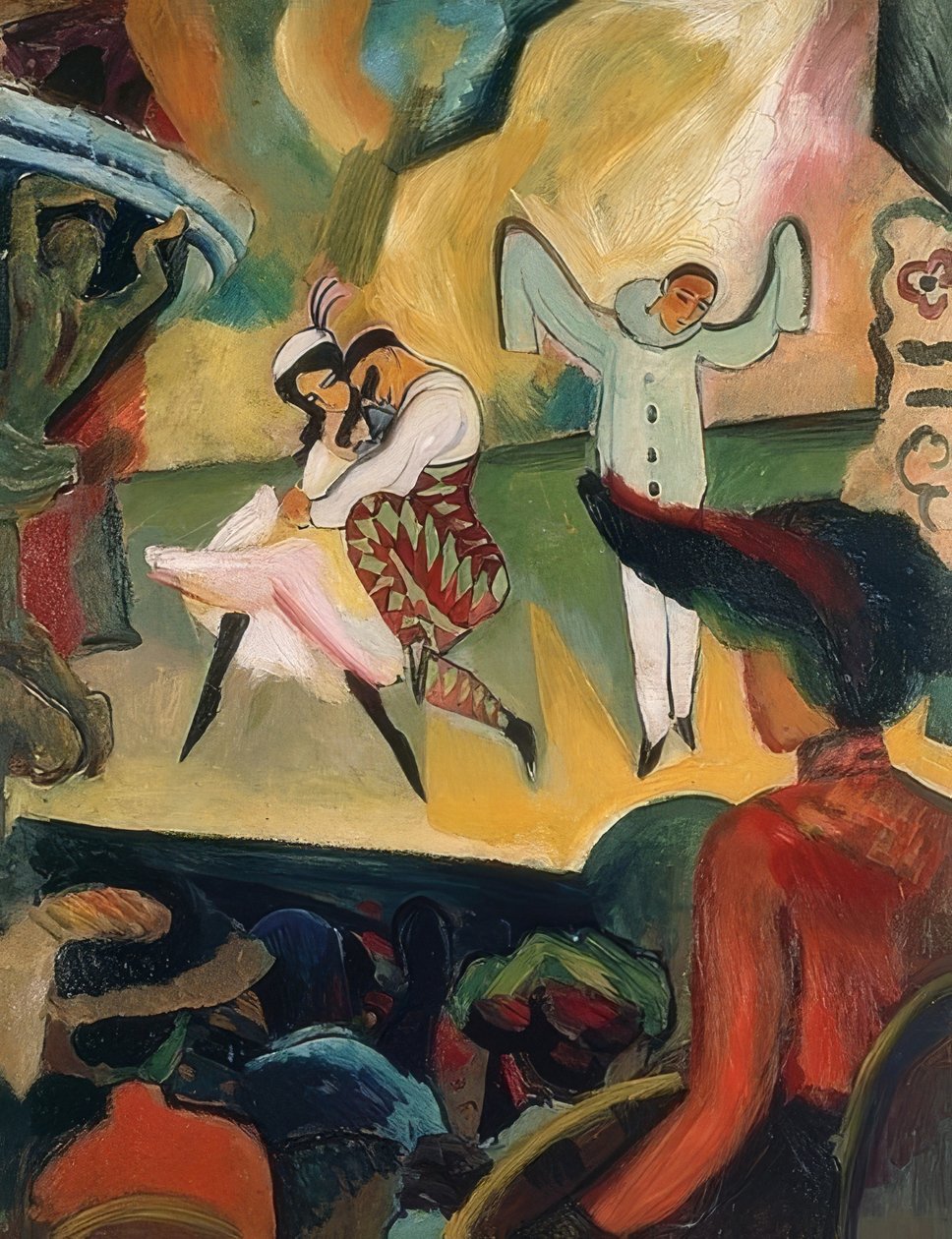 Rus balesi I. 1912 by August Macke