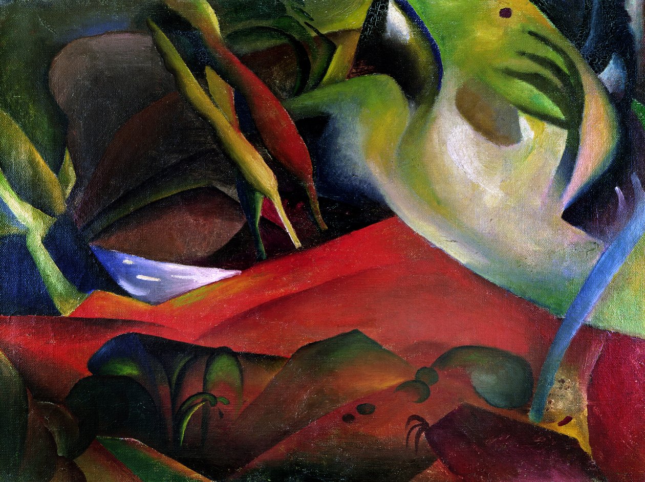 Fırtına, 1911 by August Macke